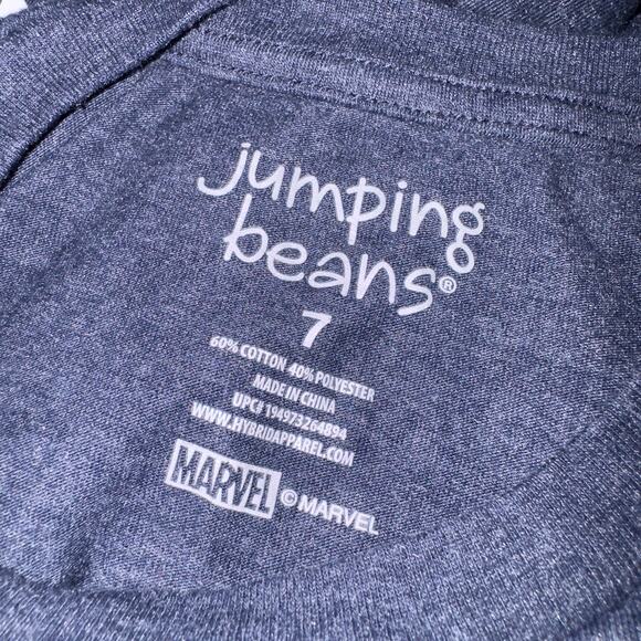 Jumping Beans Marvel Captain America Long Sleeve Shirt - Size 7 - Picture 5 of 5